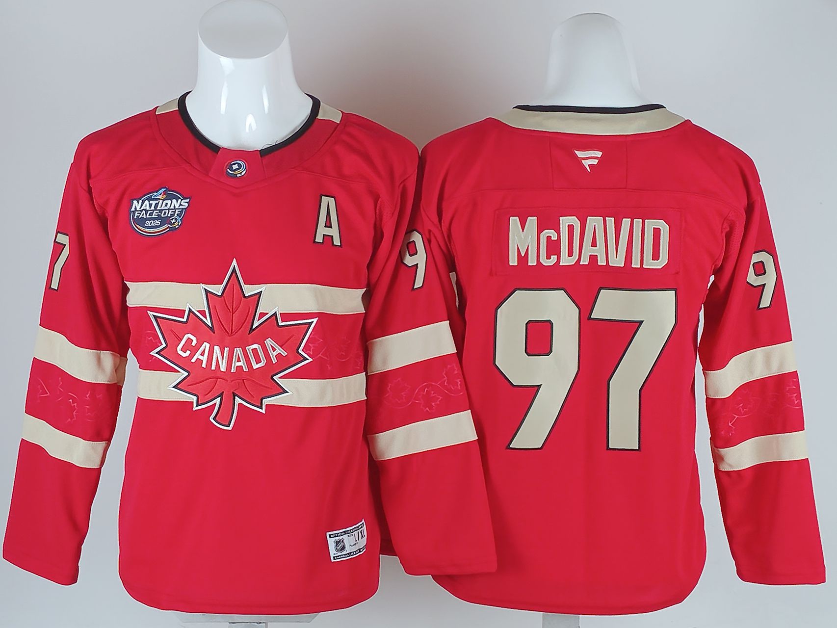 Youth 2026 Montreal Canadiens #97 Mcdavid Red NHL Jersey style 01-0